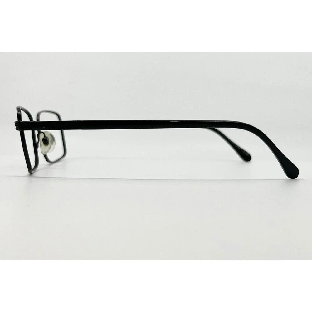Sferoflex Eyeglasses Men Black Rectangular Metal Frame 2265 53-17-140